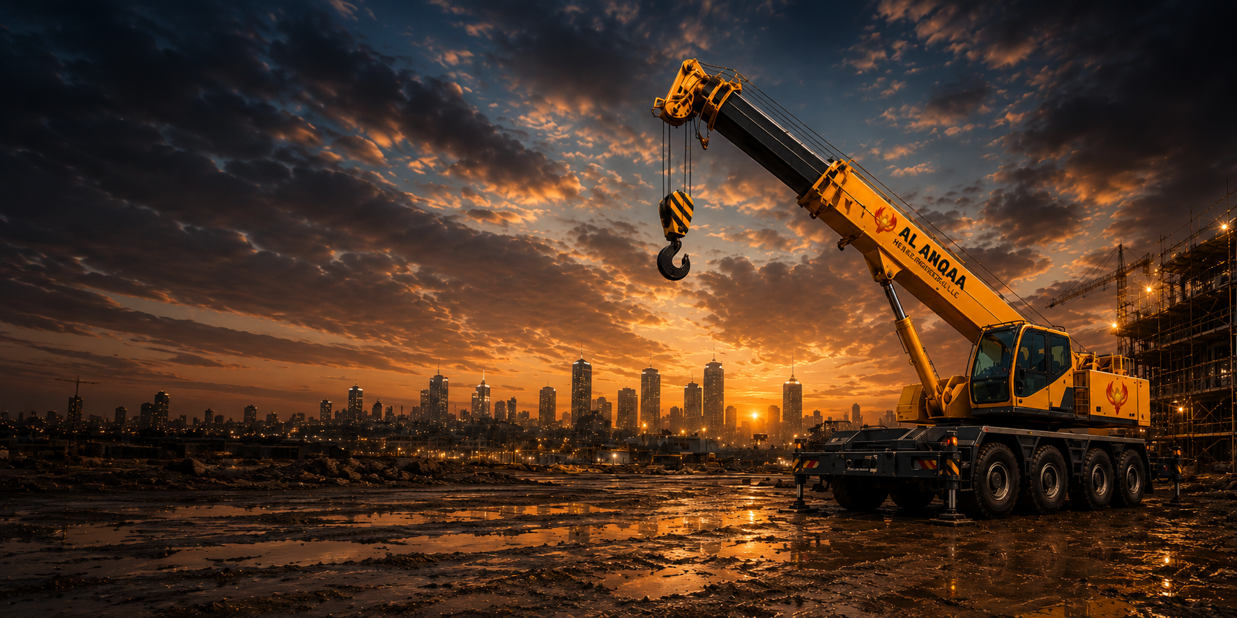 Heavy machinery background 3